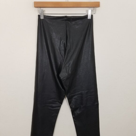 Commando Faux Leather High Rise Leggings Black‎ Size M - Picture 5 of 5